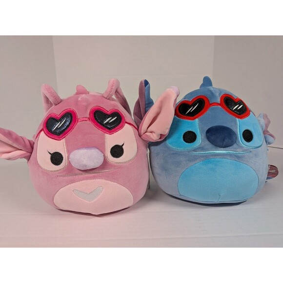 Disney STITCH Plush Stuffed Animal Lot Of 3 & 2 Figures Squishmallows, Dog... - Picture 10 of 16